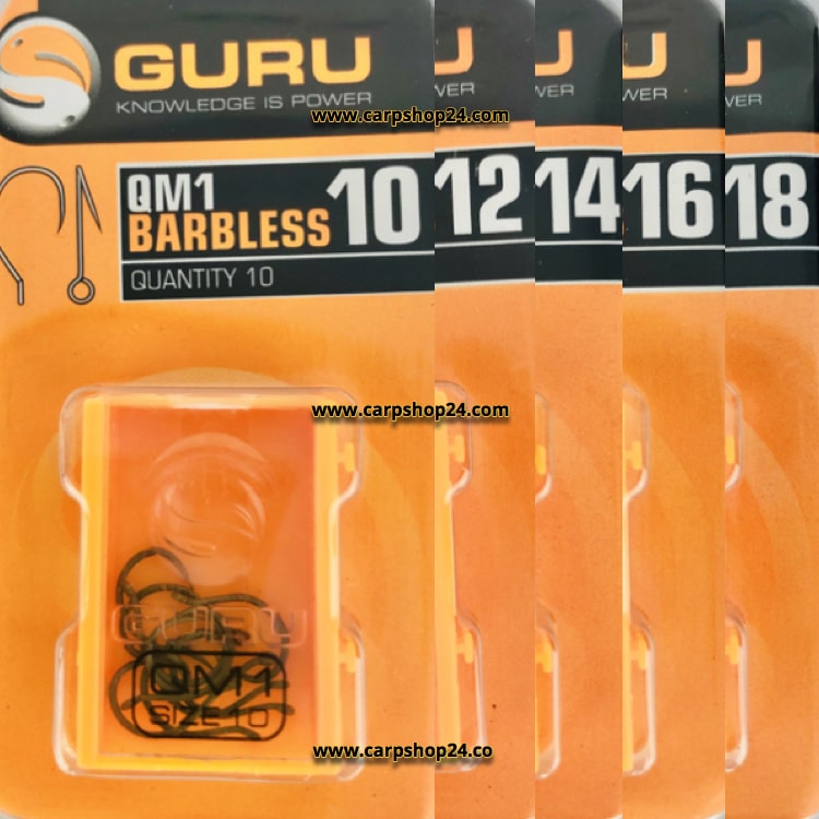 Guru QM1 Barbless Haken