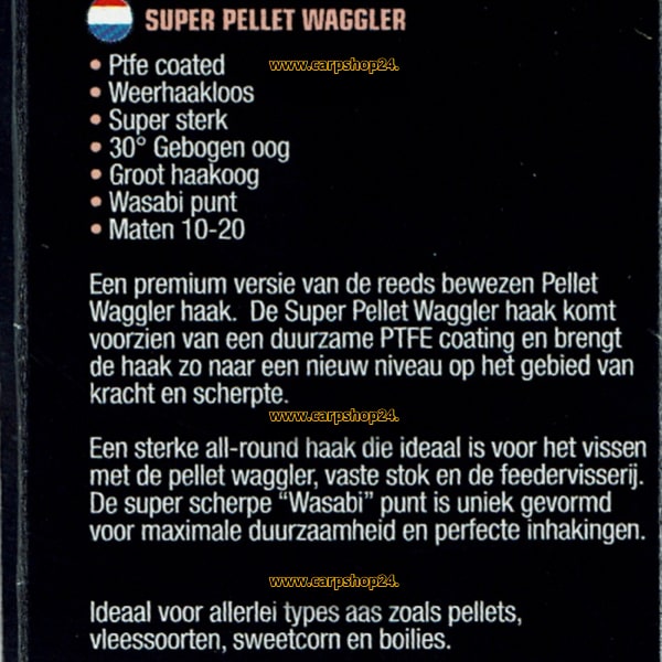 Guru Super Pellet Waggler Eyed Barbless Weerhaakloos