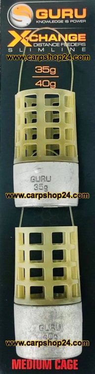 Guru X-Change Distance Feeder Slimline Voerkorven Medium Cage GAD21