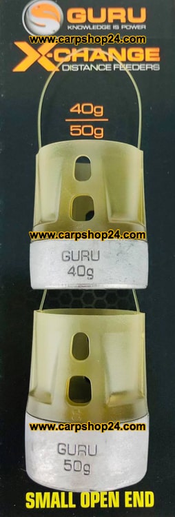 Guru X-Change Distance Feeders Open End Voerkorven Small GAD09