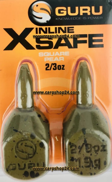 Guru Xsafe Inline Square Pear Feederlood 2/3oz 19g GIL23