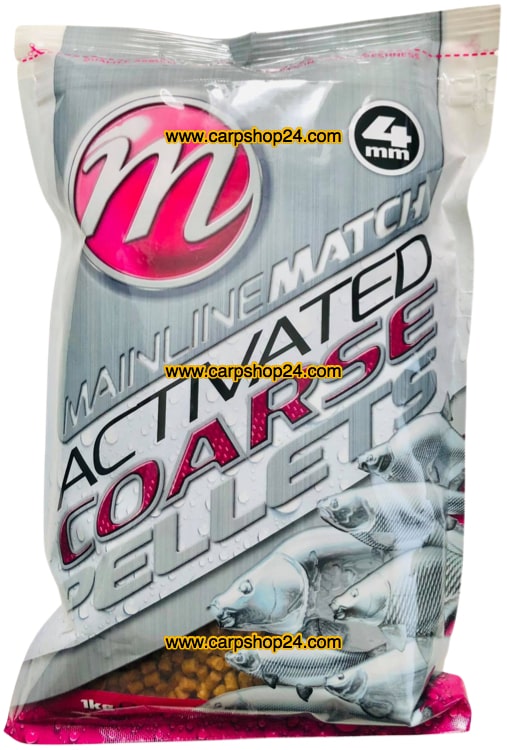 Mainline Match Activated Coarse Pellets 4mm 1kg MM3202