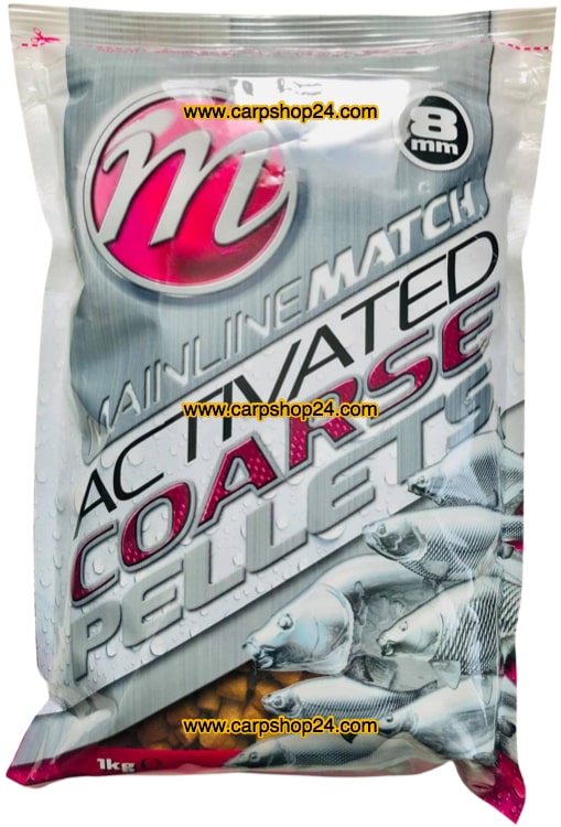 Mainline Match Activated Coarse Pellets 8mm 1kg MM3204