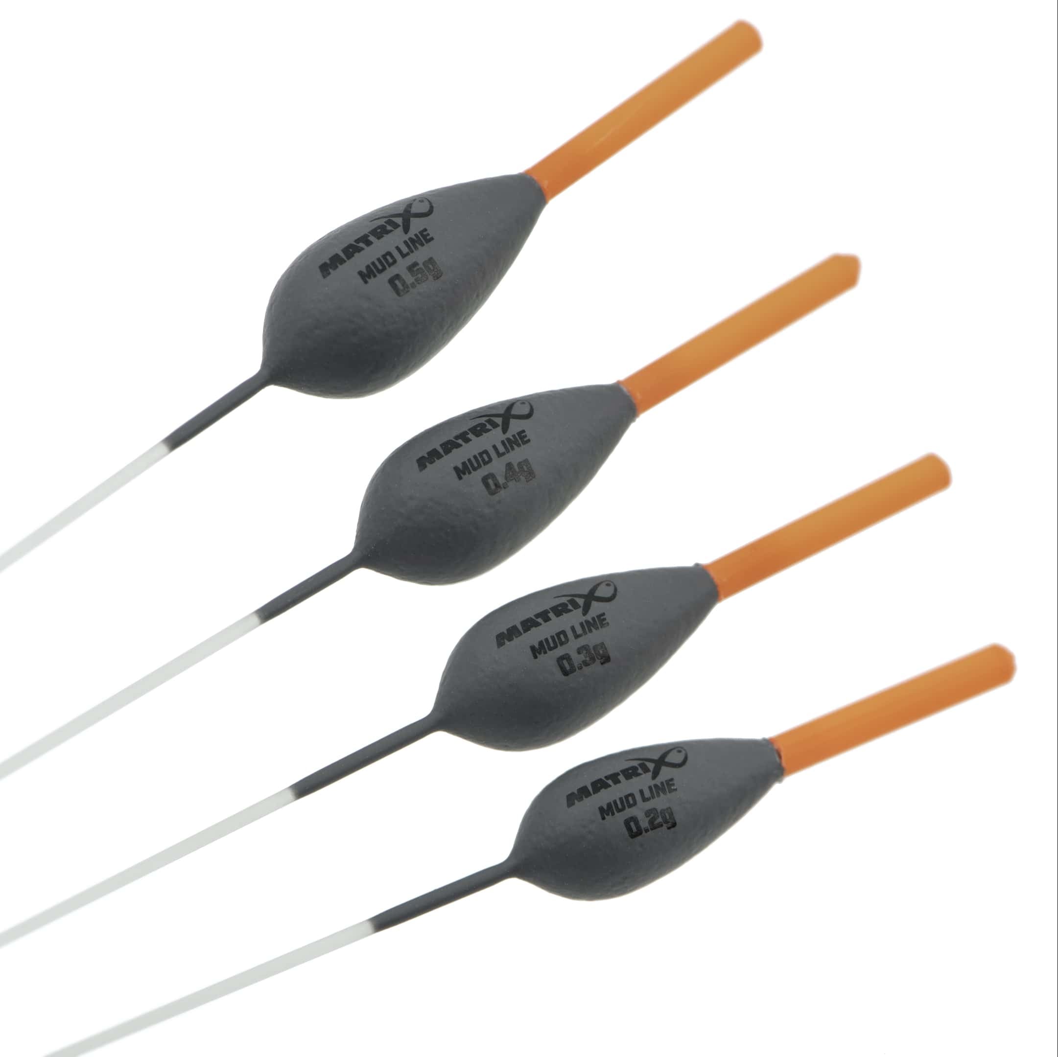 Matrix mud line pole floats dobber