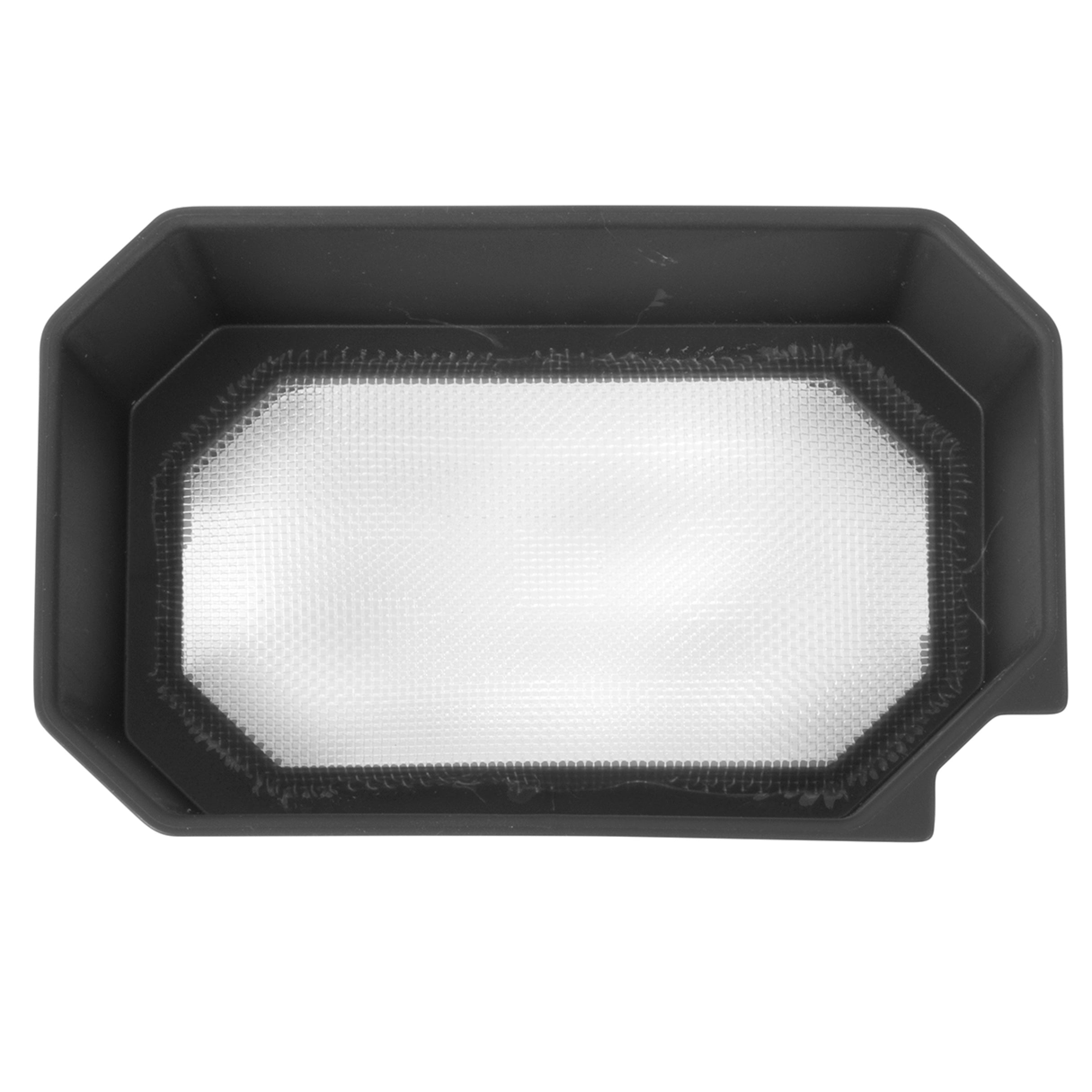 preston bait tubs blauw aasbak madendoos 1 pint sieve