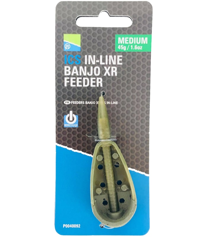 Preston ICS in-line banjo xr feeder medium 45g