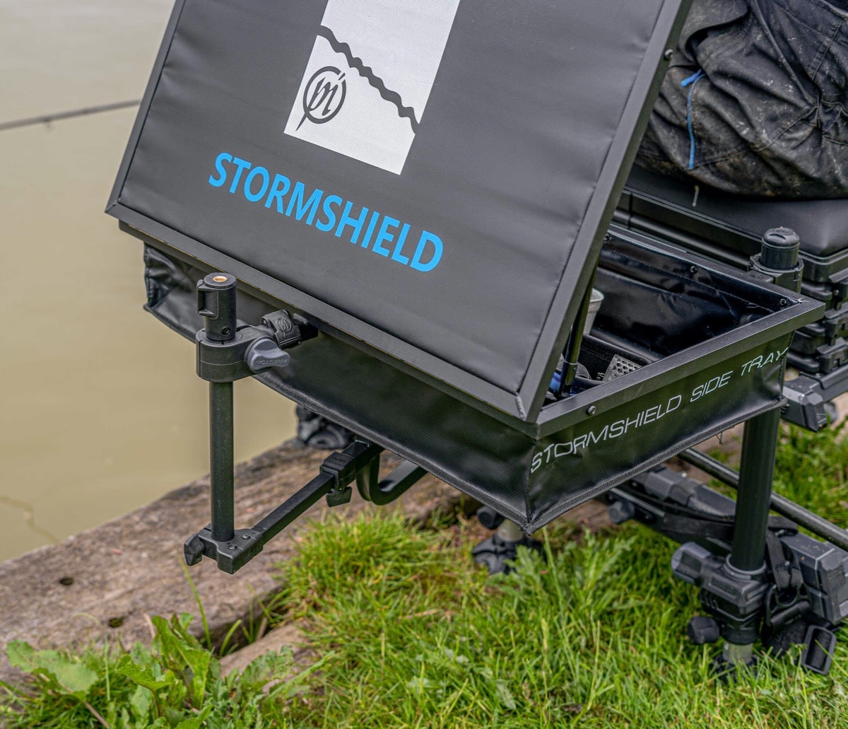 preston offbox side tray support accessory arm