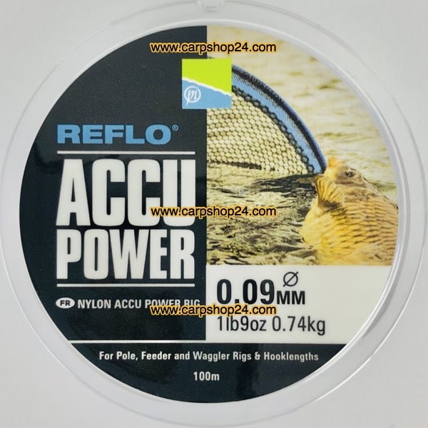 Preston Accu Power Nylon 0.09mm P0270024