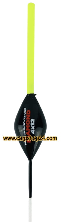 Preston Diamond Dobber 4 x 12 Geel P0090077