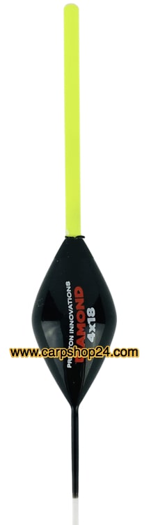 Preston Diamond Dobber 4 x 18 Geel P0090080