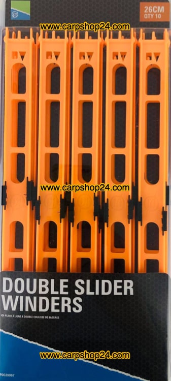 Preston Double Slider Winders Tuigen 26cm Oranje P0020067