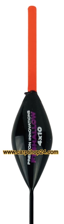 Preston F1 Shallow Dobbers 4 x 10 Rood P0090071