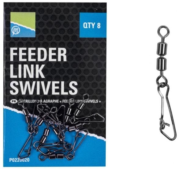 Preston Feeder Link Swivels P0220020