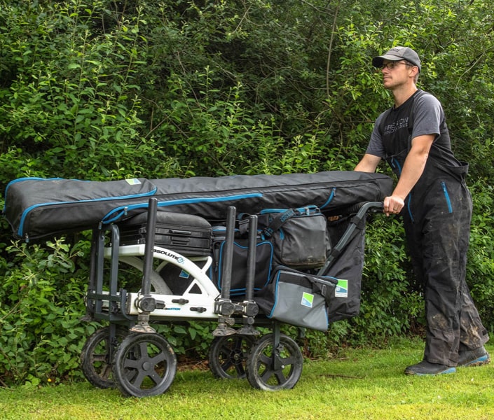 Preston Four Wheeled Shuttle Transportkar 4 Wielen SPST16