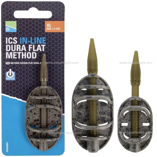 Preston ICS In-Line Dura Flat Method Feeder Voerkorven