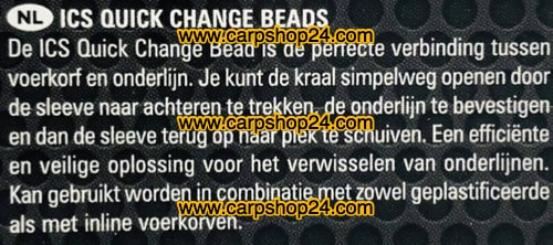 Preston ICS Quick Change Beads