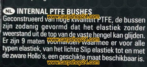 Preston Internal PTFE Bushes