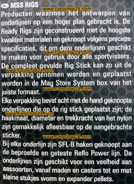 Preston SFL-B Hooklengths Barbless 15cm Onderlijnen Weerhaakloos