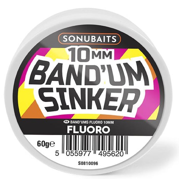 BAND'UM SINKERS 10mm fluoro