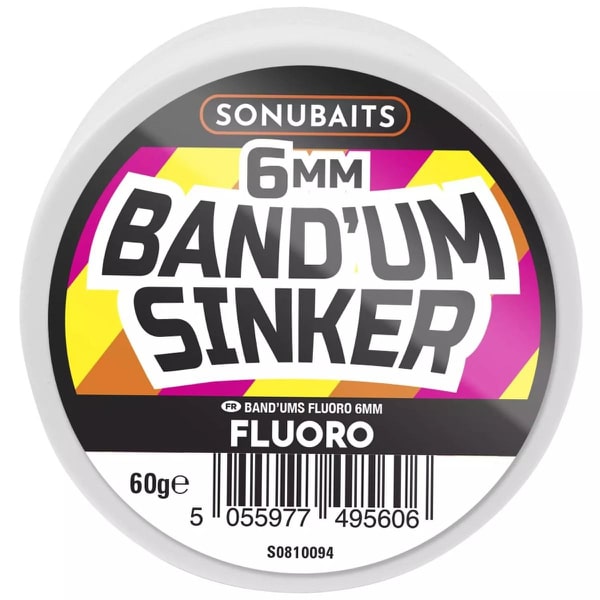 BAND'UM SINKERS 6mm fluoro