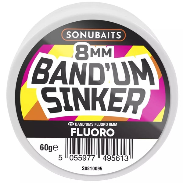 BAND'UM SINKERS 8mm fluoro