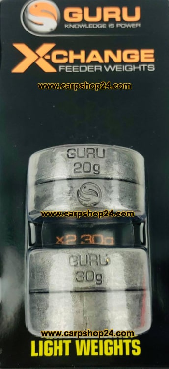 Guru X-change Feeder Weights Feedergewichten Light Weights GAD13