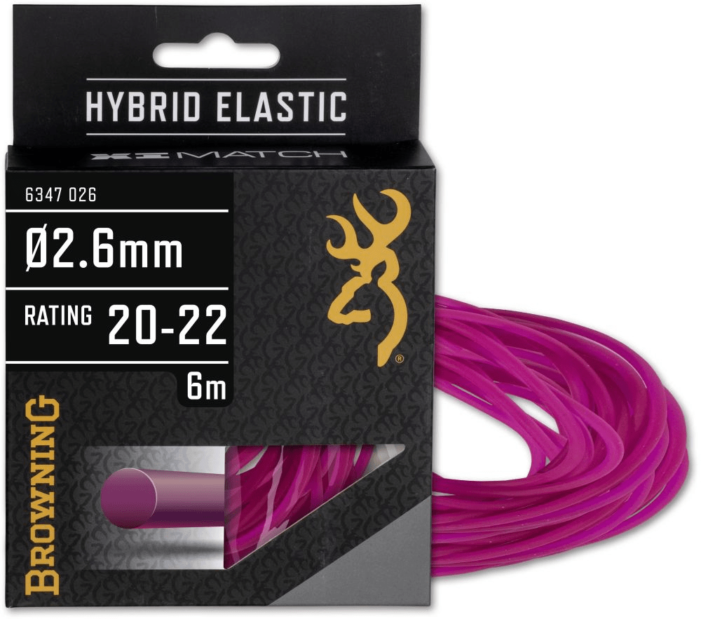 browning hybrid elastic volle elastiek 2.6mm