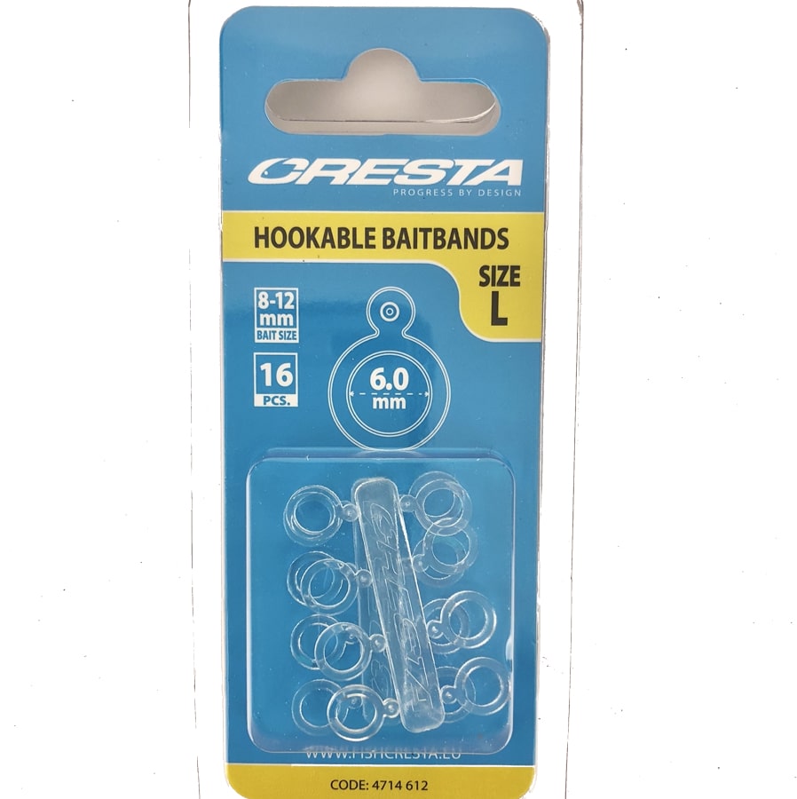 Cresta hookable bait bands L Large