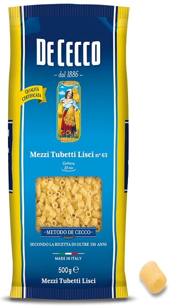 De Cecco pasta macaroni 7mm