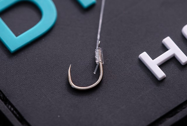 Drennan wide gape carp barbless hooklengths onderlijnen