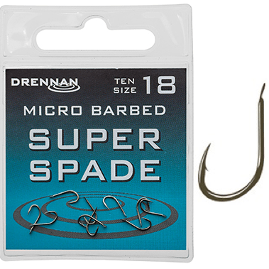 drennan micro barbed super spade end haak