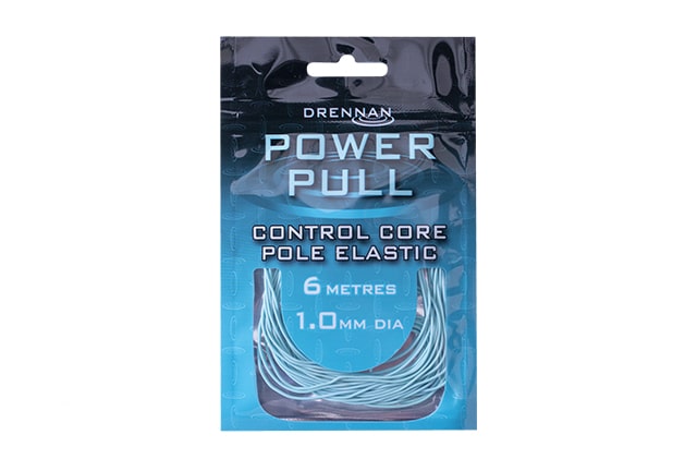 drennan power pull elastic volle elastiek 1.0mm Aqua
