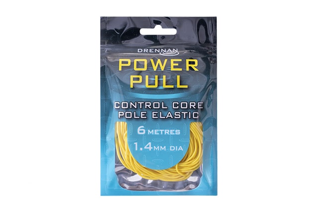 drennan power pull elastic volle elastiek 1.4mm Yellow