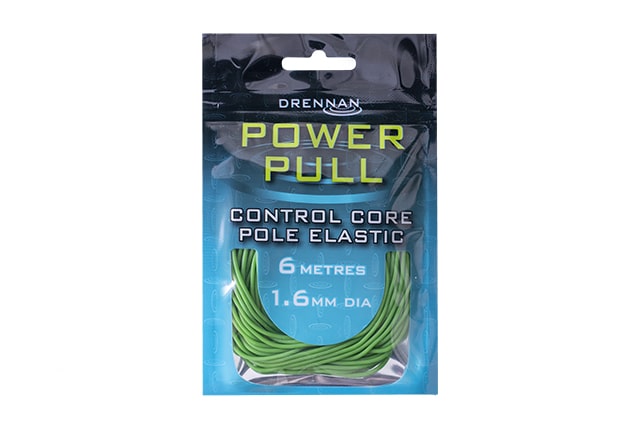 drennan power pull elastic volle elastiek 1.6mm Green