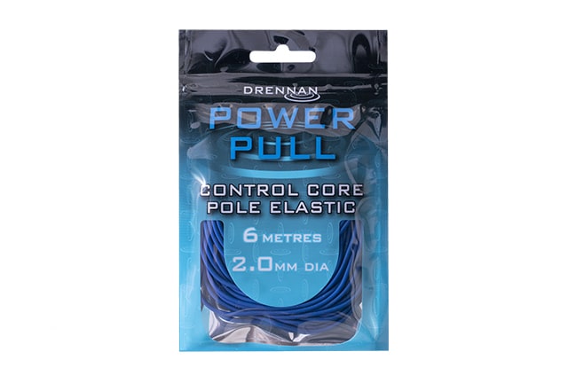 drennan power pull elastic volle elastiek 2.0mm Blue