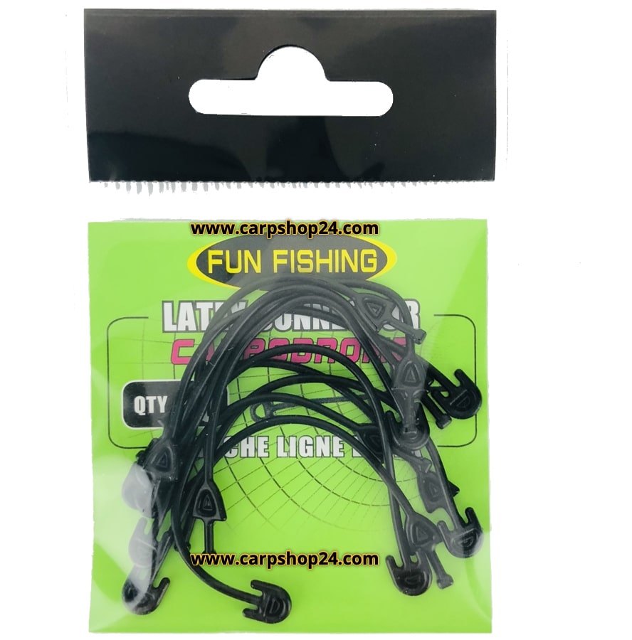 Fun fishing latex connector tuigenelastiek