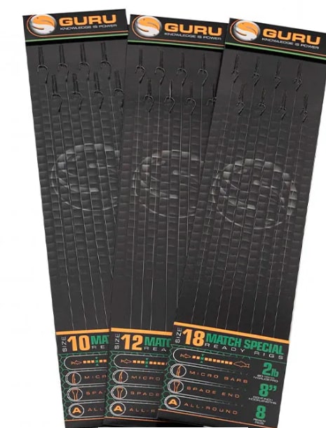 guru match special ready rigs onderlijnen