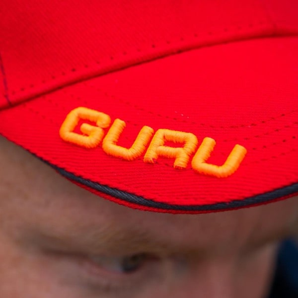 guru red 3d cap Pet GBC11