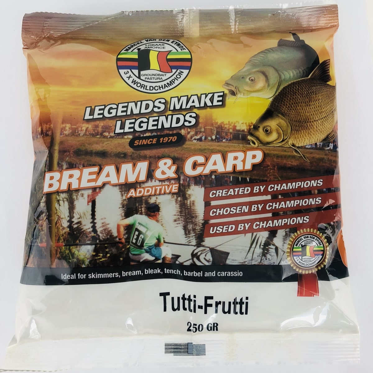marcel van den eynde Bream & carp additive Tutti Frutti