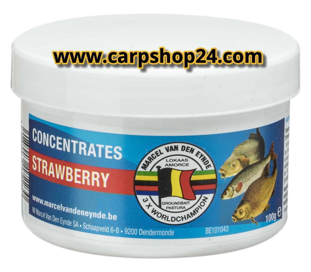 marcel van den eynde concentraat 100g strawberry
