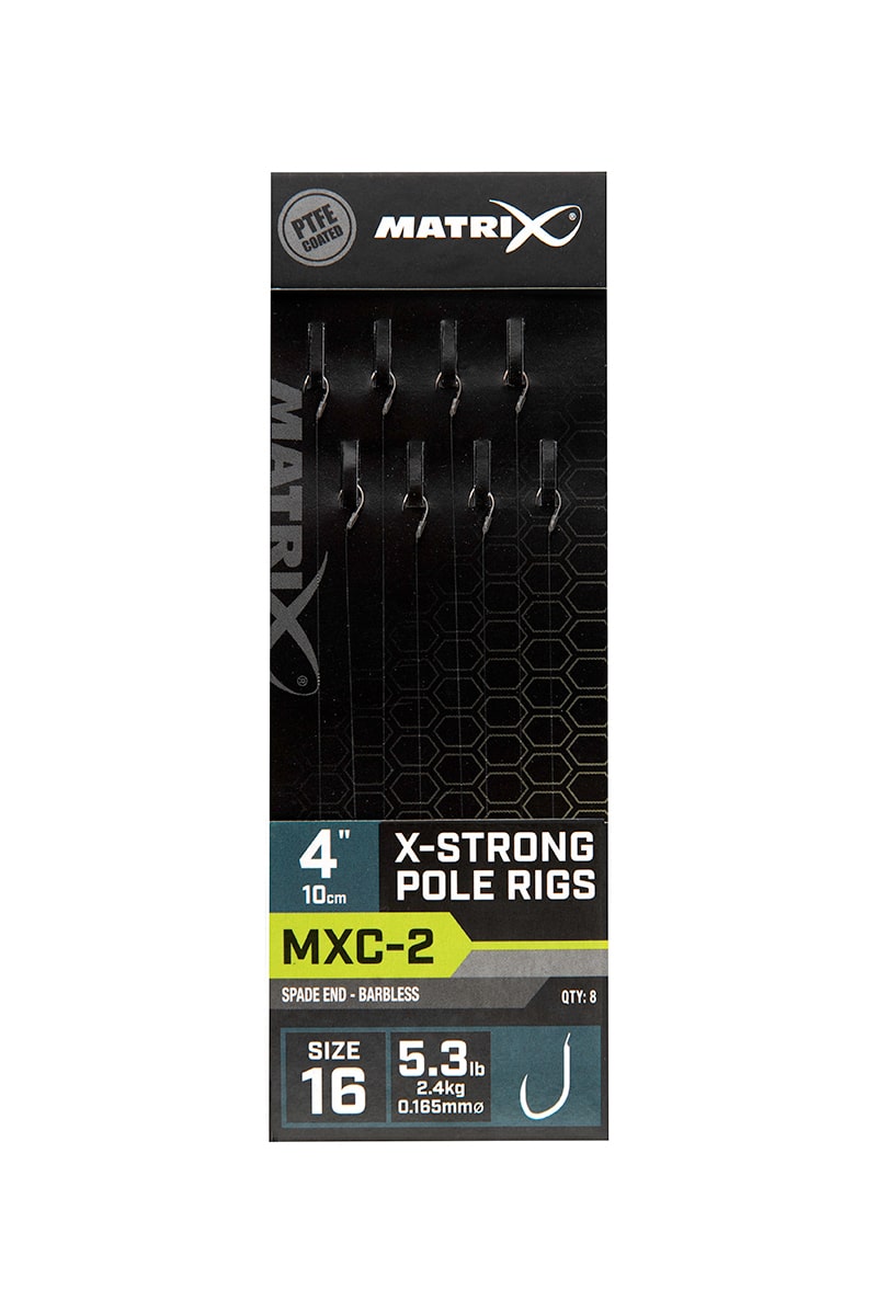 matrix mxc2 x-strong pole rigs 4 inch 10cm haak 16