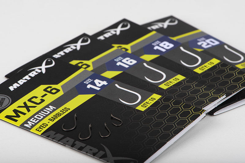 Matrix MXC-6 Medium Eyed Barbless Haken