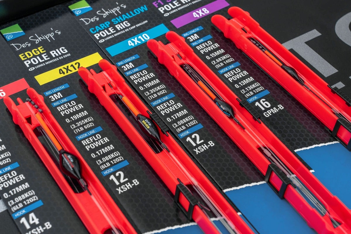 Preston edge pole rig tuigen P0100046