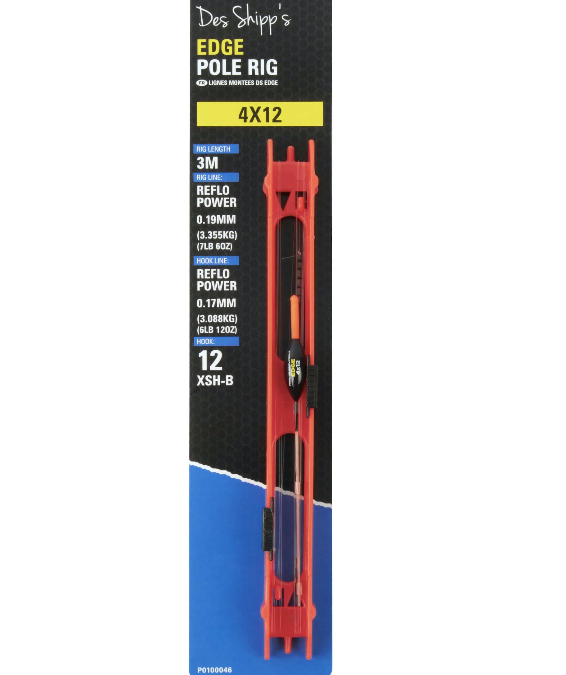 Preston edge pole rig tuigen P0100046