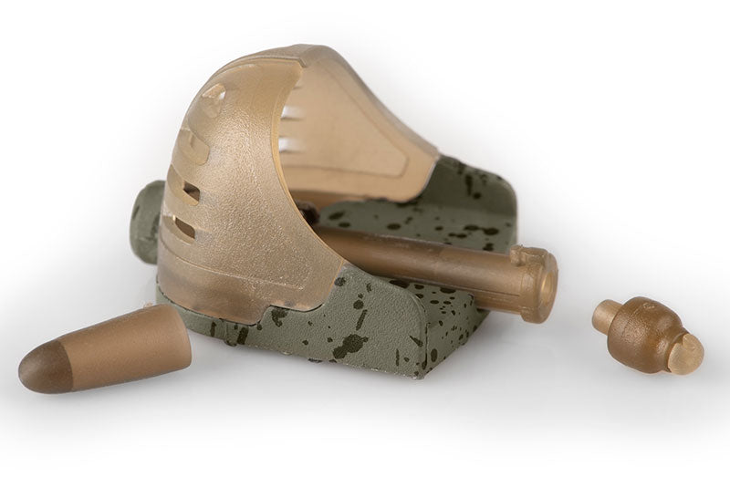 Matrix inline pellet feeders