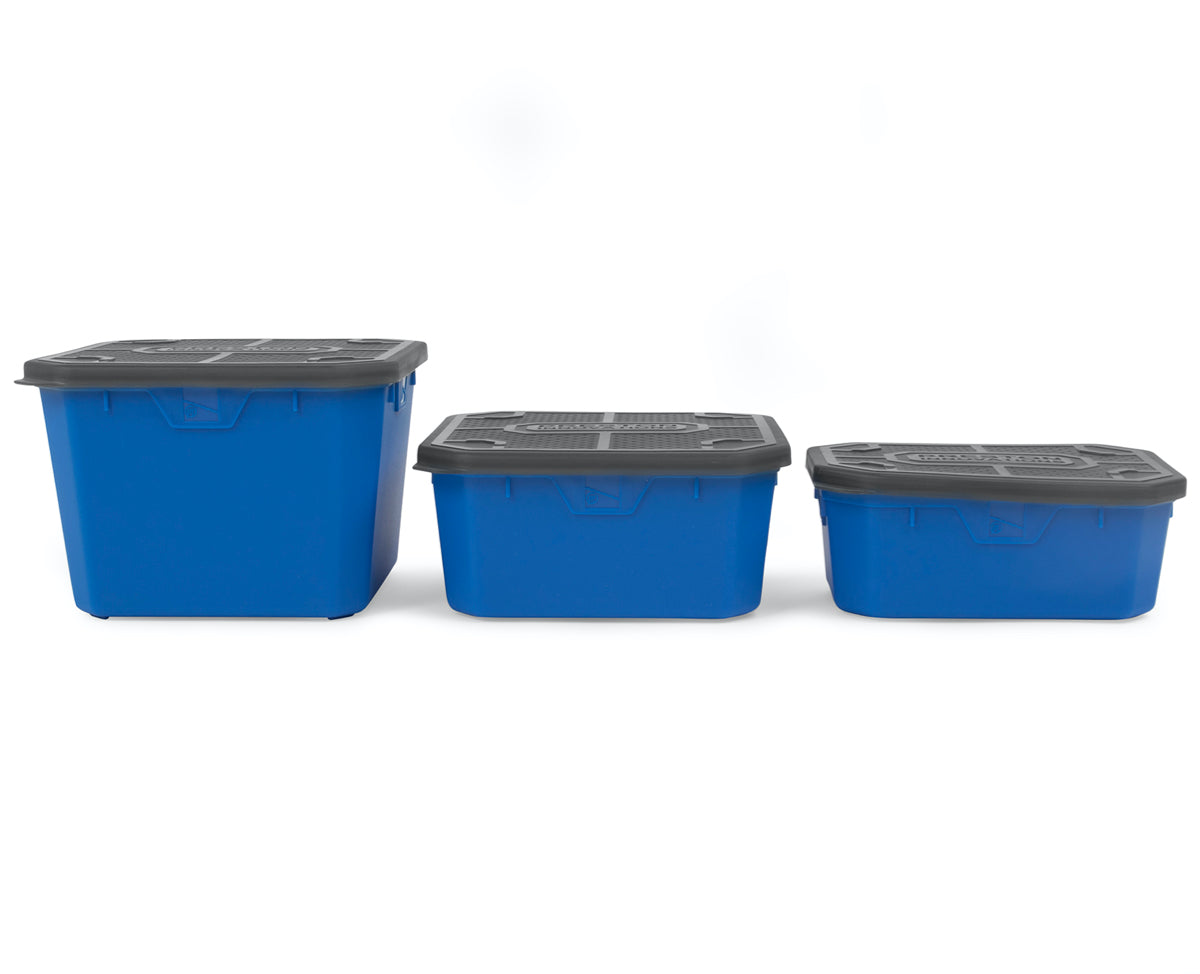 preston bait tubs blauw aasbak madendoos