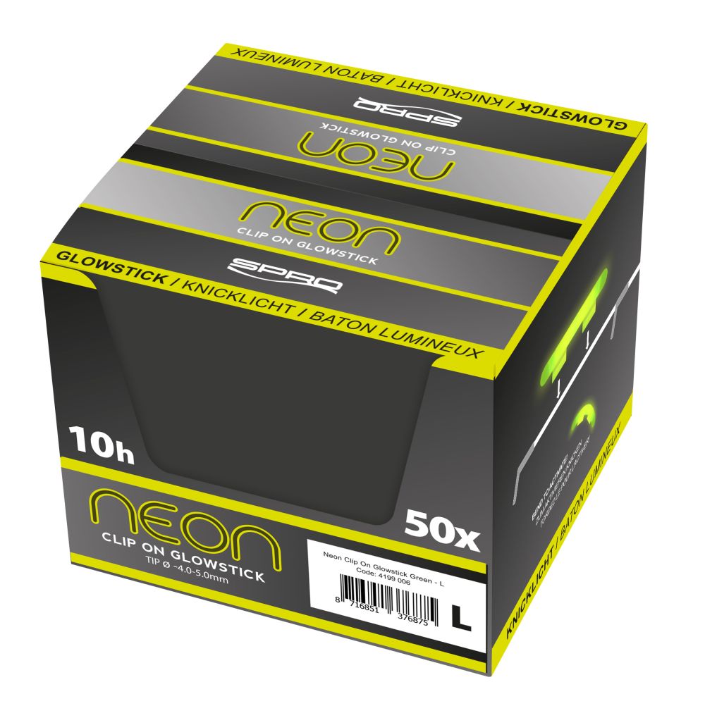 Spro neon clip on glowstick breekstaaf