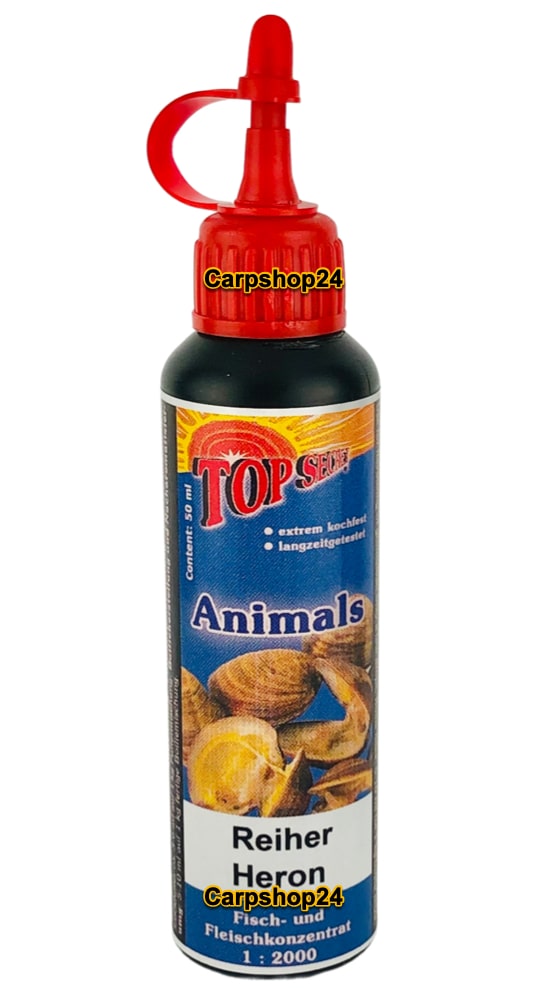 Top Secret flavours klassische aromen 50ml Animals reiher heron