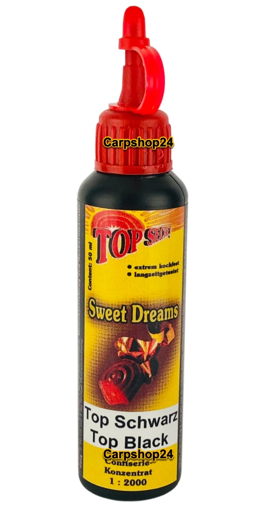 Top Secret flavours klassische aromen 50ml sweet dreams top schwarz top black zwart