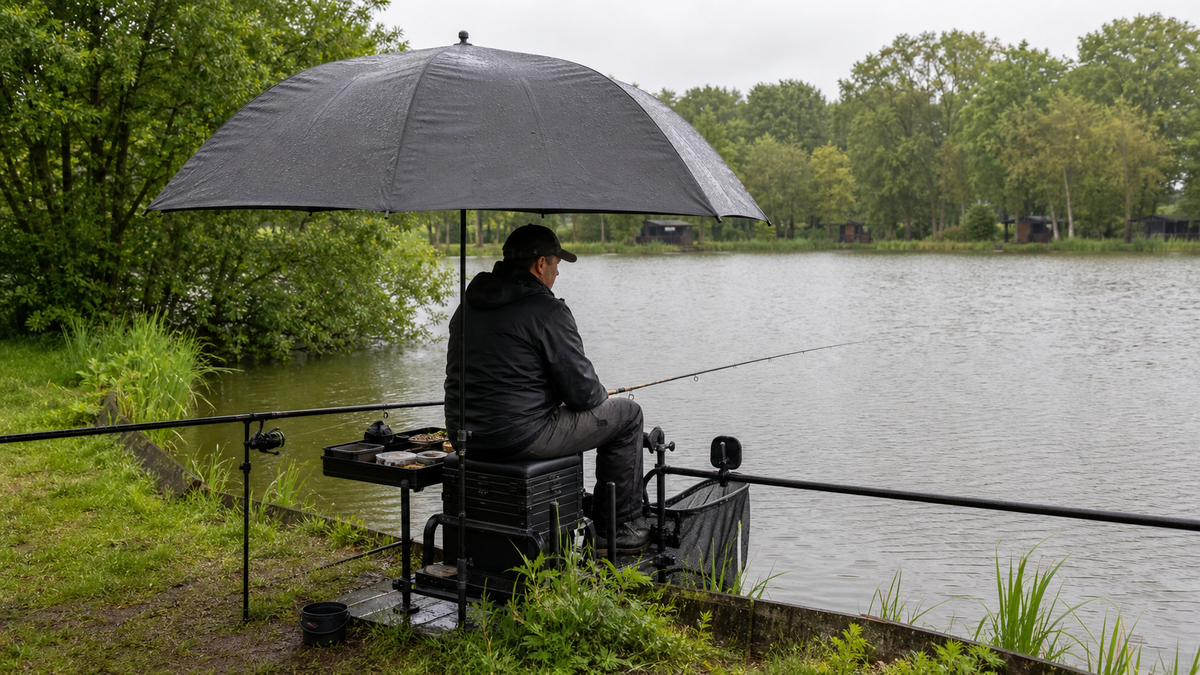 Welke visparaplu kiezen? Gids voor feeder en vaste hengel